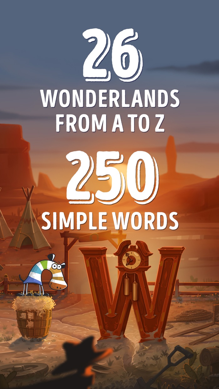 Zebrainy A-Z kids games