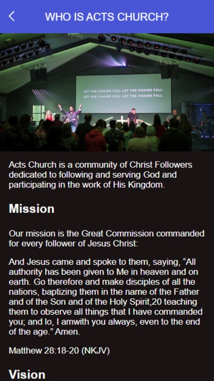 ACTS CHURCH NORTHWEST