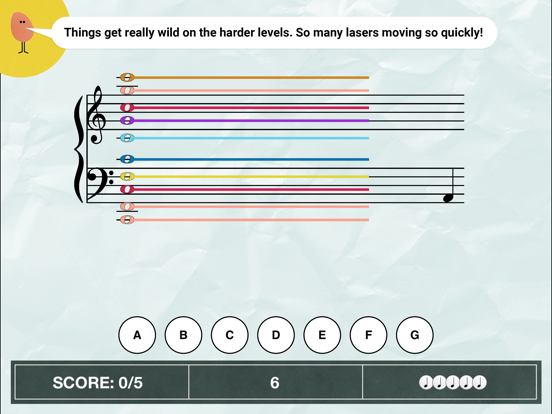 Note Reading - Lasersのおすすめ画像4