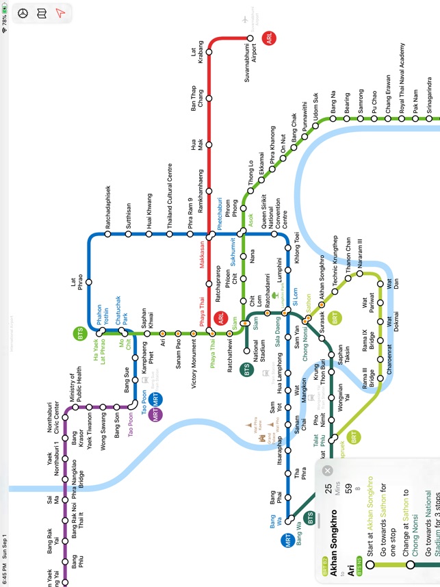 Bangkok Bts Station Map In English - News Current Station In The Word