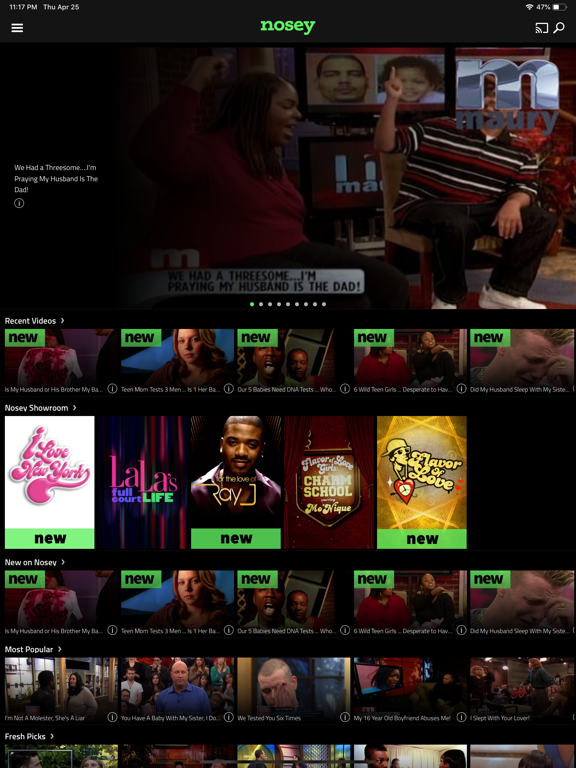 Nosey - Watch Full TV Episodes screenshot