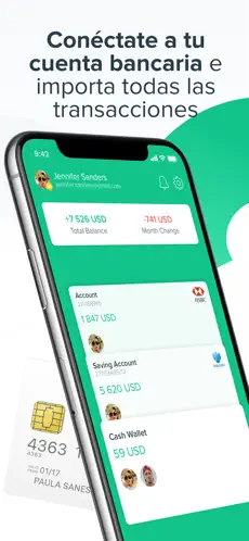 Screenshot 1 Spendee Budget & Money Tracker iphone