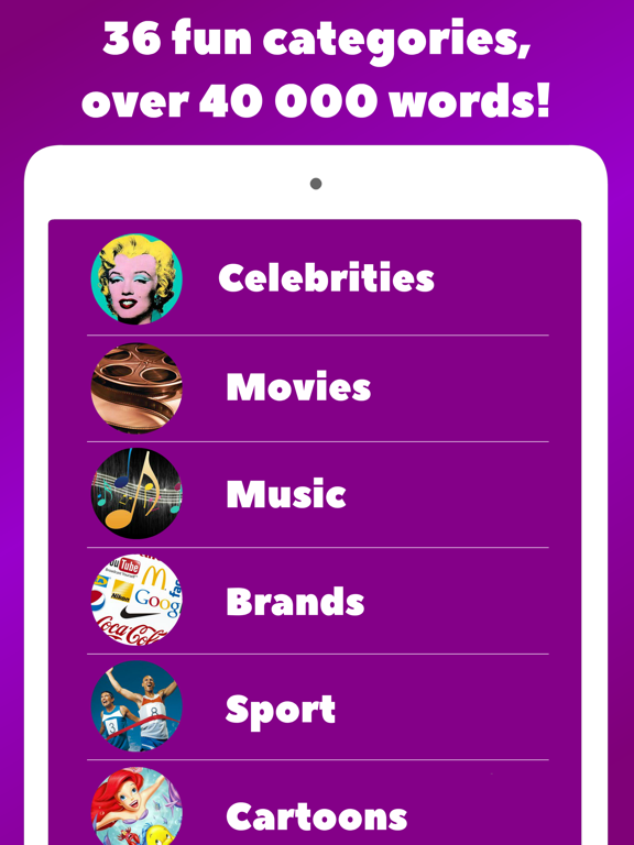 Hands up Heads up & charades для iPad