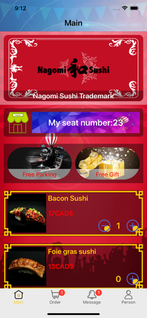 Nagomi Sushi Restaurant(圖2)-速報App