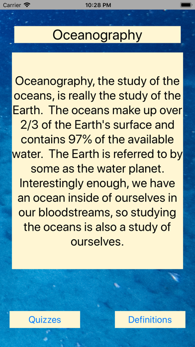 Oceanography Study Guide screenshot 2