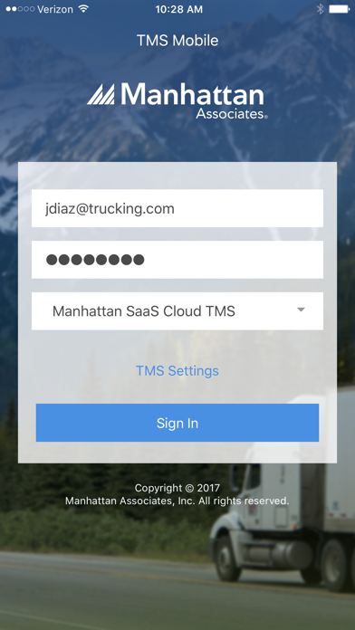 How to cancel & delete Manhattan TMS Mobile from iphone & ipad 1