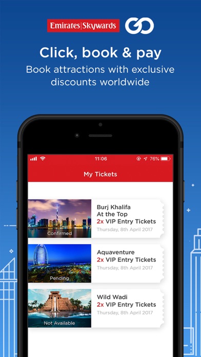 Emirates Skywards GO screenshot 3
