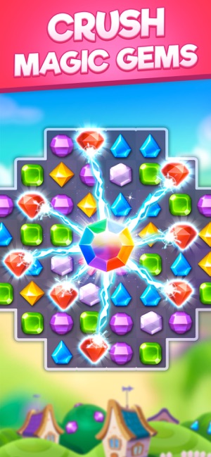 Bling Crush-Gem Match 3 Puzzle