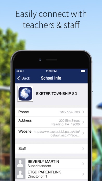 How to cancel & delete Exeter Township SD from iphone & ipad 2