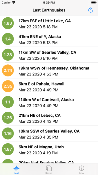 Eartquake USA screenshot 2