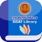 แอปพลิเคชัน SISAT Library ผู้ใช้งานสามารถจัดเก็บและจัดเรียงประเภทของหนังสือเพื่อง่ายต่อการใช้งาน เช่น หนังสือ นิตยสาร หนังสือพิมพ์ ฯลฯ โดยรูปแบบการแสดงผลคลังหนังสือผู้ใช้ มีให้เลือก 3 รูปแบบ ได้แก่ การแสดงผลแบบปกหนังสือ การแสดงผลแบบสันหนังสือ และการแสดงผลแบบรายการ เพื่อง่ายต่อการเลือกหนังสือ โดยแอปพลิเคชัน มีฟังก์ชันการค้นหาหนังสือตามชื่อหนังสือ ชื่อผู้แต่ง และชื่อสำนักพิมพ์ รูปแบบการเปิดอ่านเป็นเสมือนการพลิกหน้าหนังสือจิง โดยสามารถซูม-ย่อขนาดของเนื้อหาได้