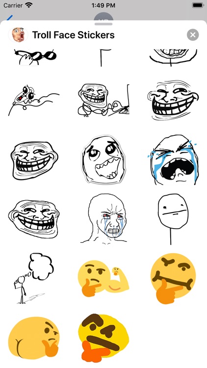 Troll Face Stickers - Memes screenshot-4
