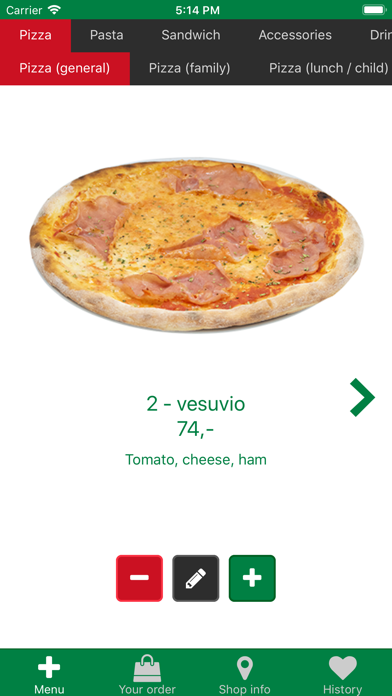 Azzurra Pizza screenshot 3