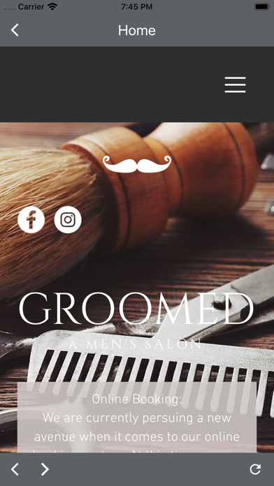 GROOMED SALONS screenshot 2