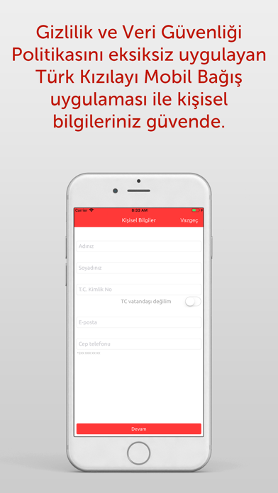 Türk Kızılay Mobil screenshot 2