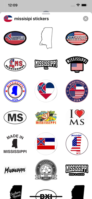 Mississippi - USA stickers