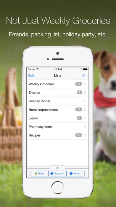 Grocery Gadget - Shopping List Screenshot 5