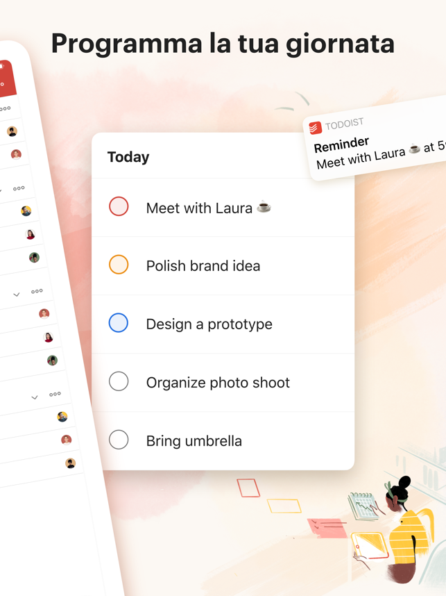 ‎Todoist: To-do list e attività Screenshot