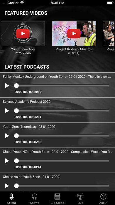 Youth Zone screenshot 2