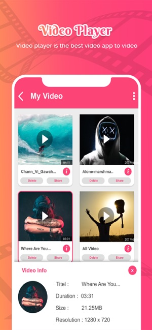 HD Video Player : Media Player(圖5)-速報App