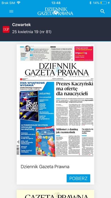 DGP - Dziennik Gazeta Prawna screenshot 2