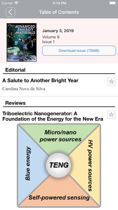 How to cancel & delete Advanced Energy Materials from iphone & ipad 4