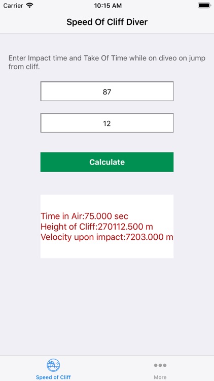 Speed Of Cliff Diver screenshot-3
