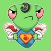Fly Superman Emoji