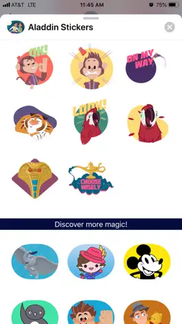 Game screenshot Disney Stickers: Aladdin apk