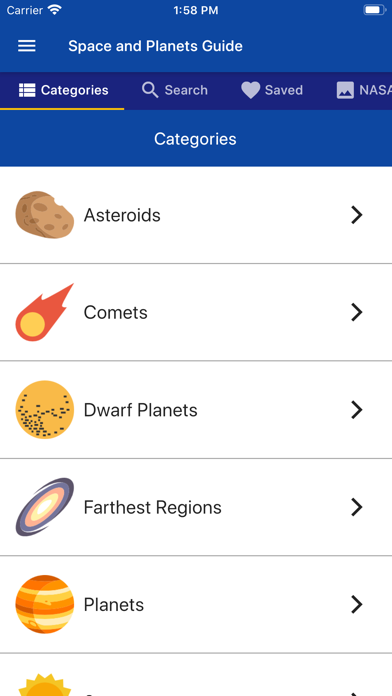 How to cancel & delete Space and Planets Guide from iphone & ipad 1