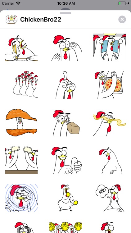 Chicken Bro 22 Sticker Pack