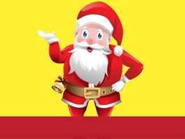 Cool Santa Christmas Stickers