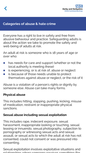 Safeguarding Adults Derbyshire(圖3)-速報App