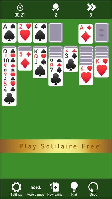 Quickie Solitaire screenshot 2
