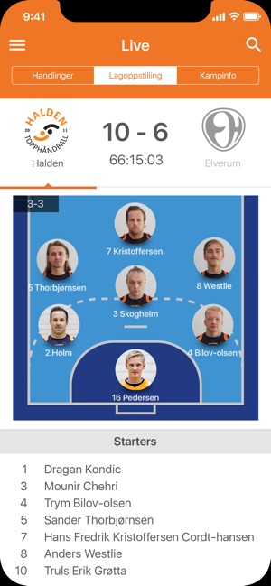 Halden Topphåndball(圖4)-速報App