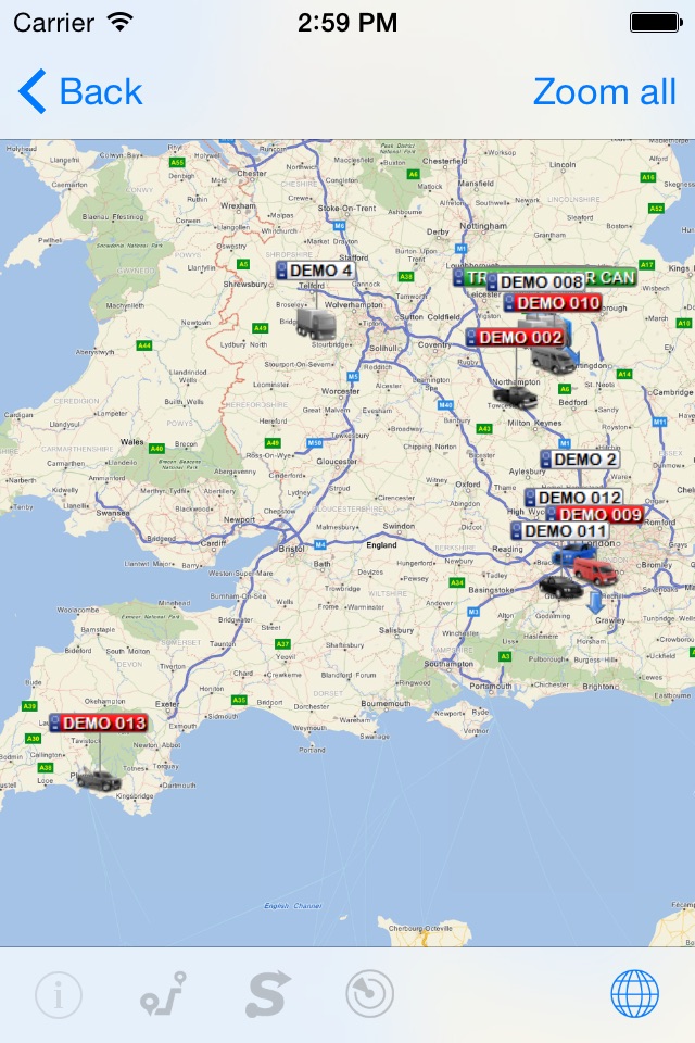 routeMASTER screenshot 2