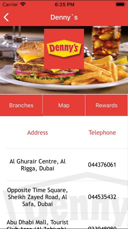 Denny’s UAE Rewards