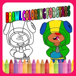 BRAWL COLORING FOR STARS