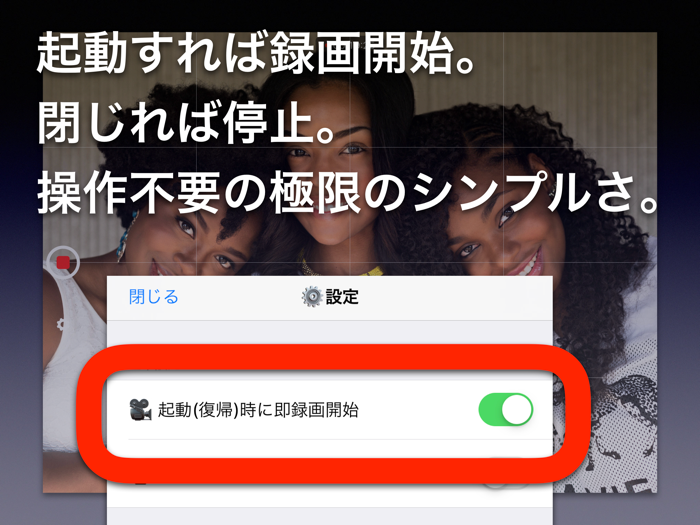 最速起動 ゼロカメラ