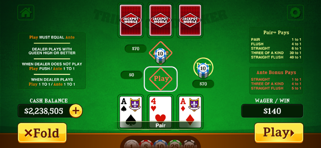 Triple Card Poker Casino(圖4)-速報App