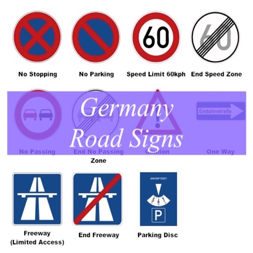 Germany Road Signs