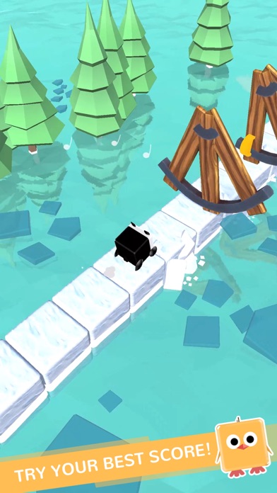 Impossible Road: Animal Cube screenshot 2