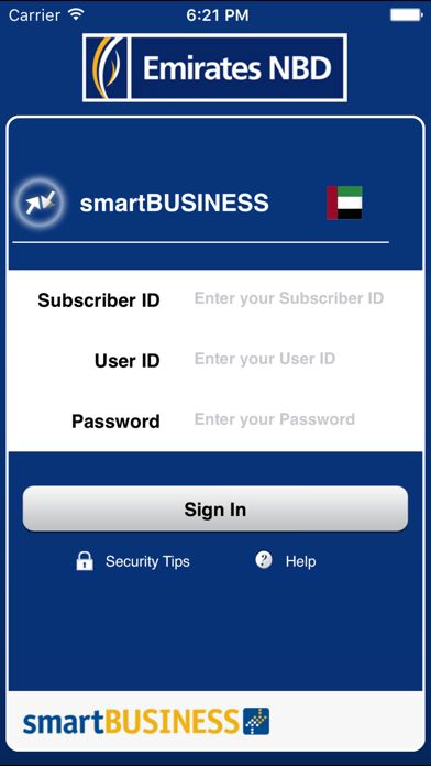 How to cancel & delete Emirates NBD - smartBUSINESS from iphone & ipad 1