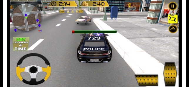 Police Cars Gangster Escape 3d