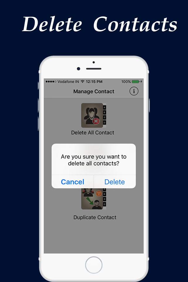 Erase/Merge Contact Remover screenshot 3