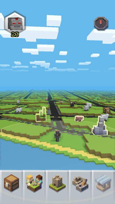 Minecraft Earth Screenshot on iOS