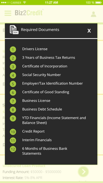 Biz2Credit - Business Loans screenshot-3