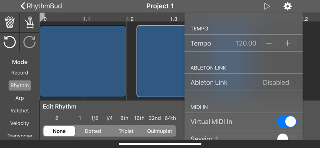 RhythmBud - AUv3 MIDI FX(圖5)-速報App