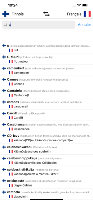 Dictionnaire Finnois-Français(圖6)-速報App