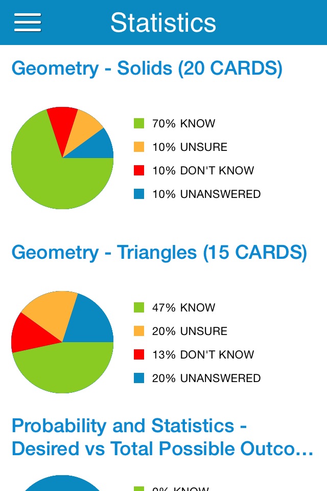 PCAT Math Cram Cards screenshot 4